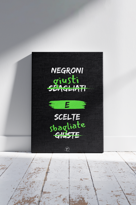 Negroni e scelte