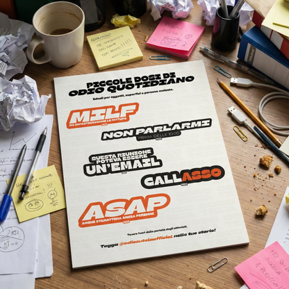 Sticker Pack "Risorse Disumane"